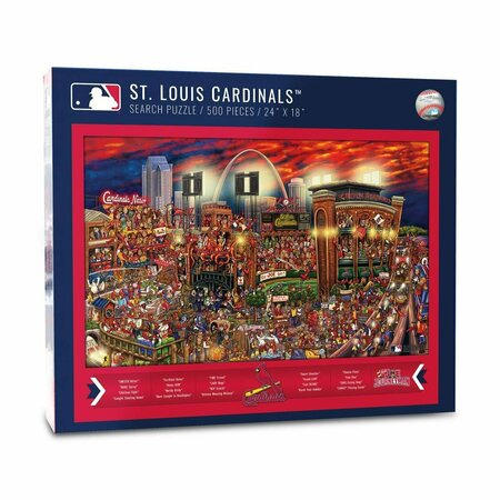 SOUVENIRS St. Louis Cardinals Joe Journeyman Puzzle - 500 Piece SO4246835